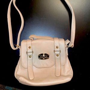 Beige Crossbody Purse